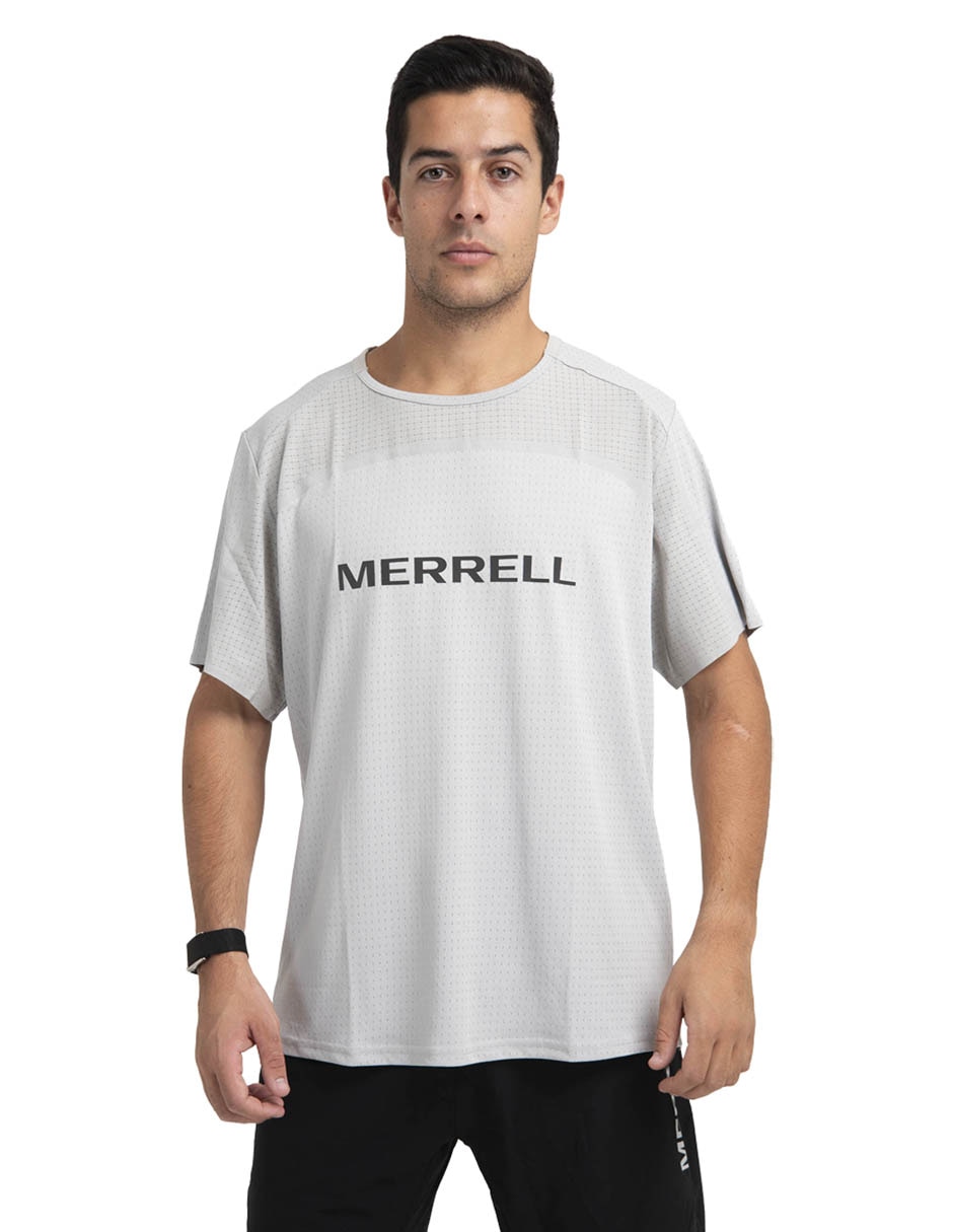 Playera deportiva para hiking de hombre