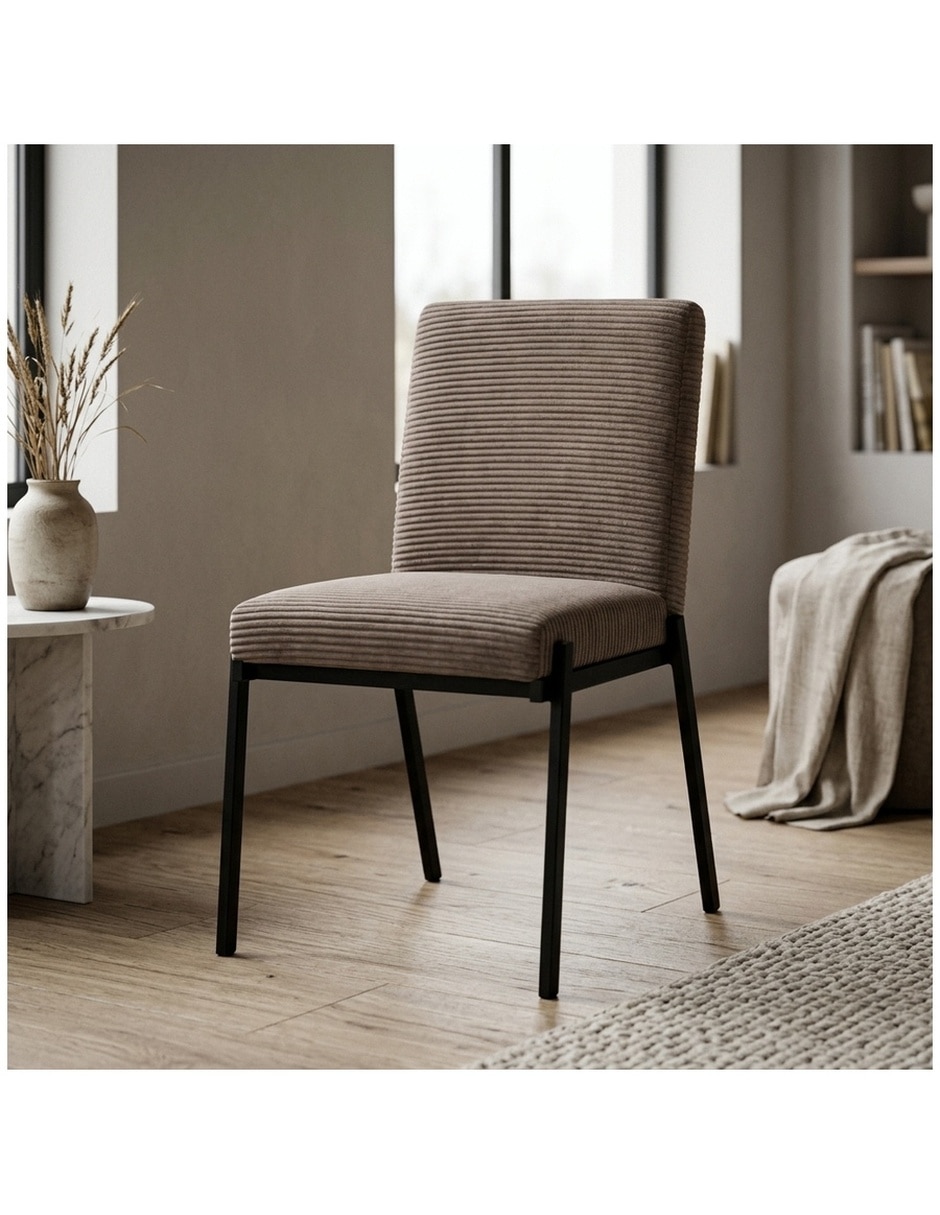 Silla zenta sochic de metal y tela