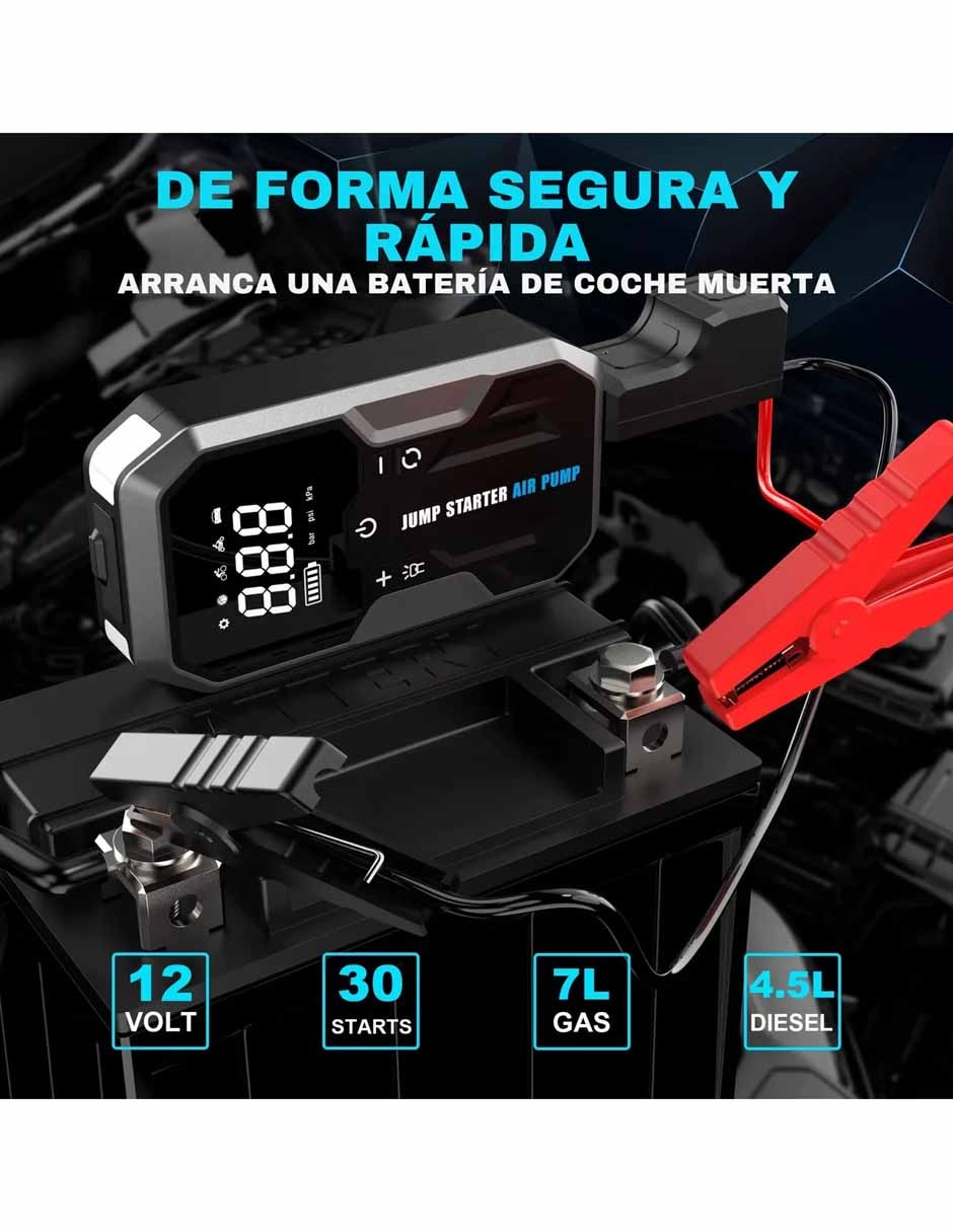 Arrancador compacto para auto U28 Pro 8