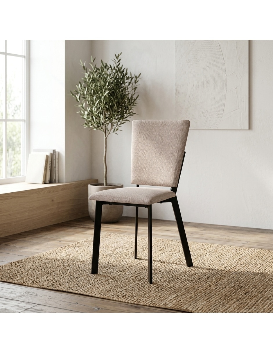 Silla s luxen sochic de metal y tela