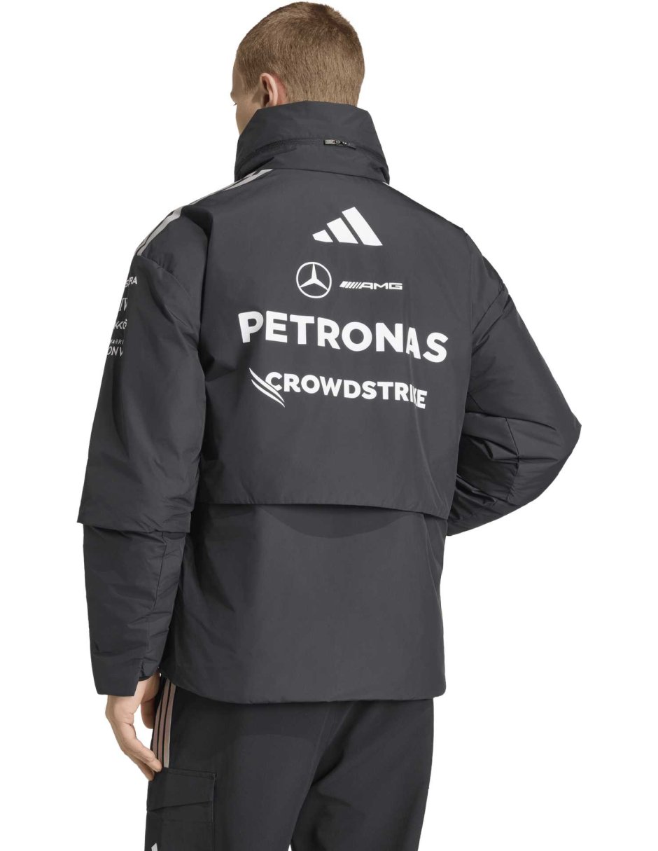 Chamarra impermeable para motorsport Adidas Mercedes Mer En Jkt M para hombre