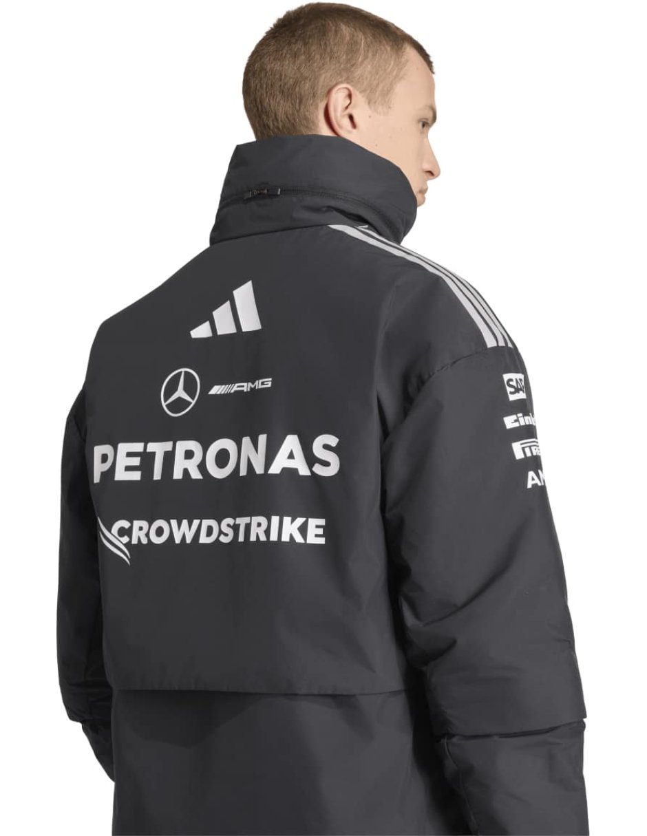 Chamarra impermeable para motorsport Adidas Mercedes Mer En Jkt M para hombre