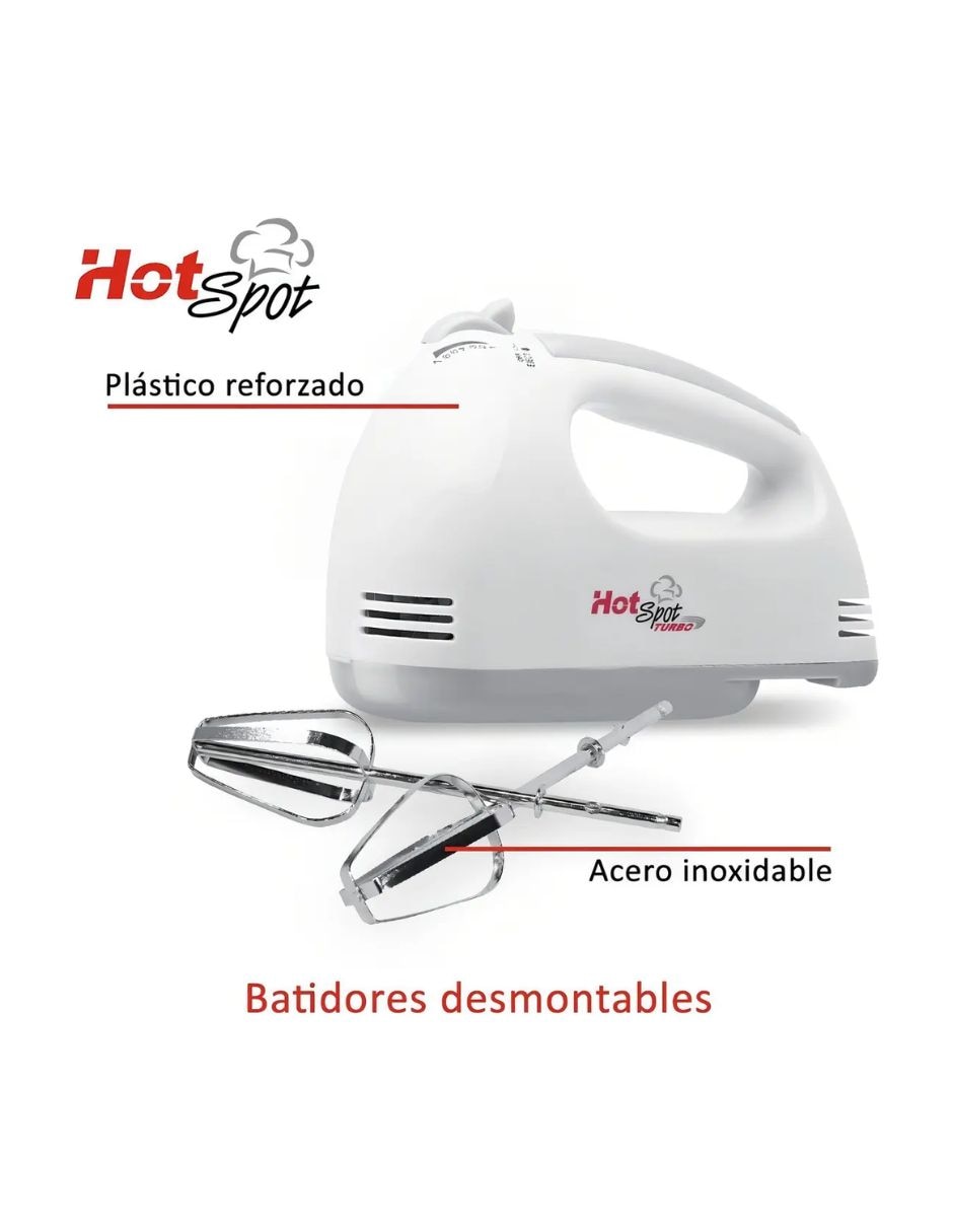 Batidora manual Hot Spot 7 velocidades Z568