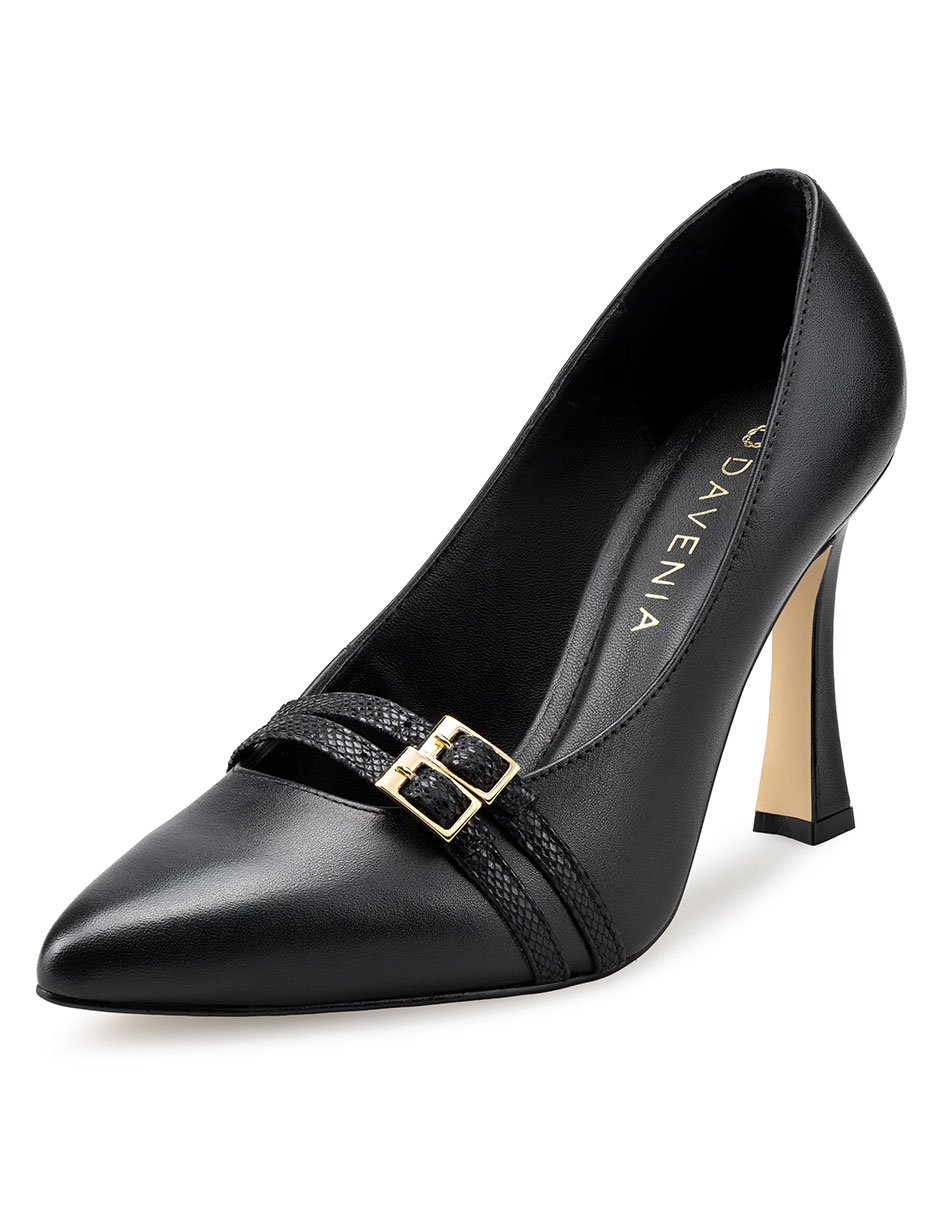 Zapatilla piel davenia
