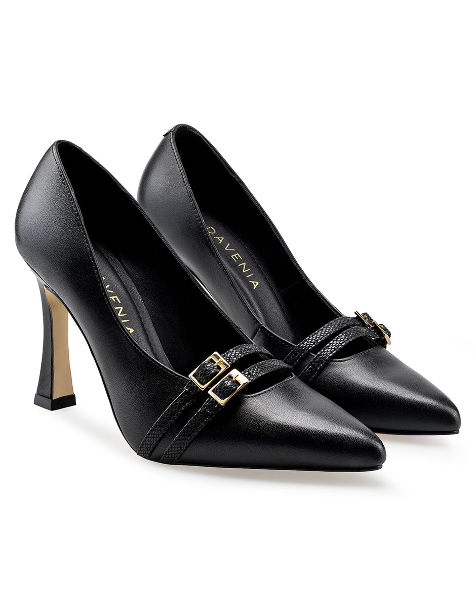 Zapatilla piel davenia