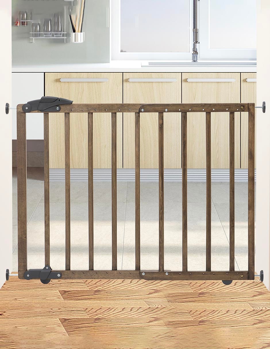 Puerta de seguridad de madera para bebé dreambaby