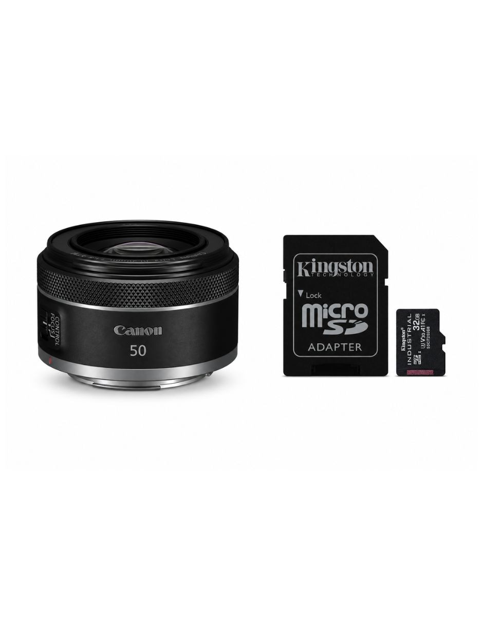 Lente modelo RF50mm F1.8 STM 43 mm f / 22 para cámara Canon serie EOS R Lente modelo RF50mm F1.8 STM 43 mm f / 22 para cámara Canon serie EOS R