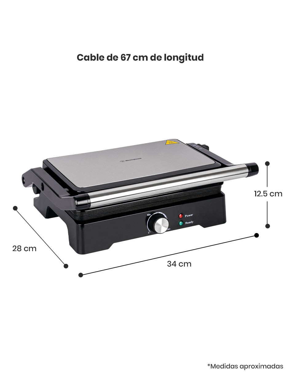 Sandwichera Westinghouse WKCG0208
