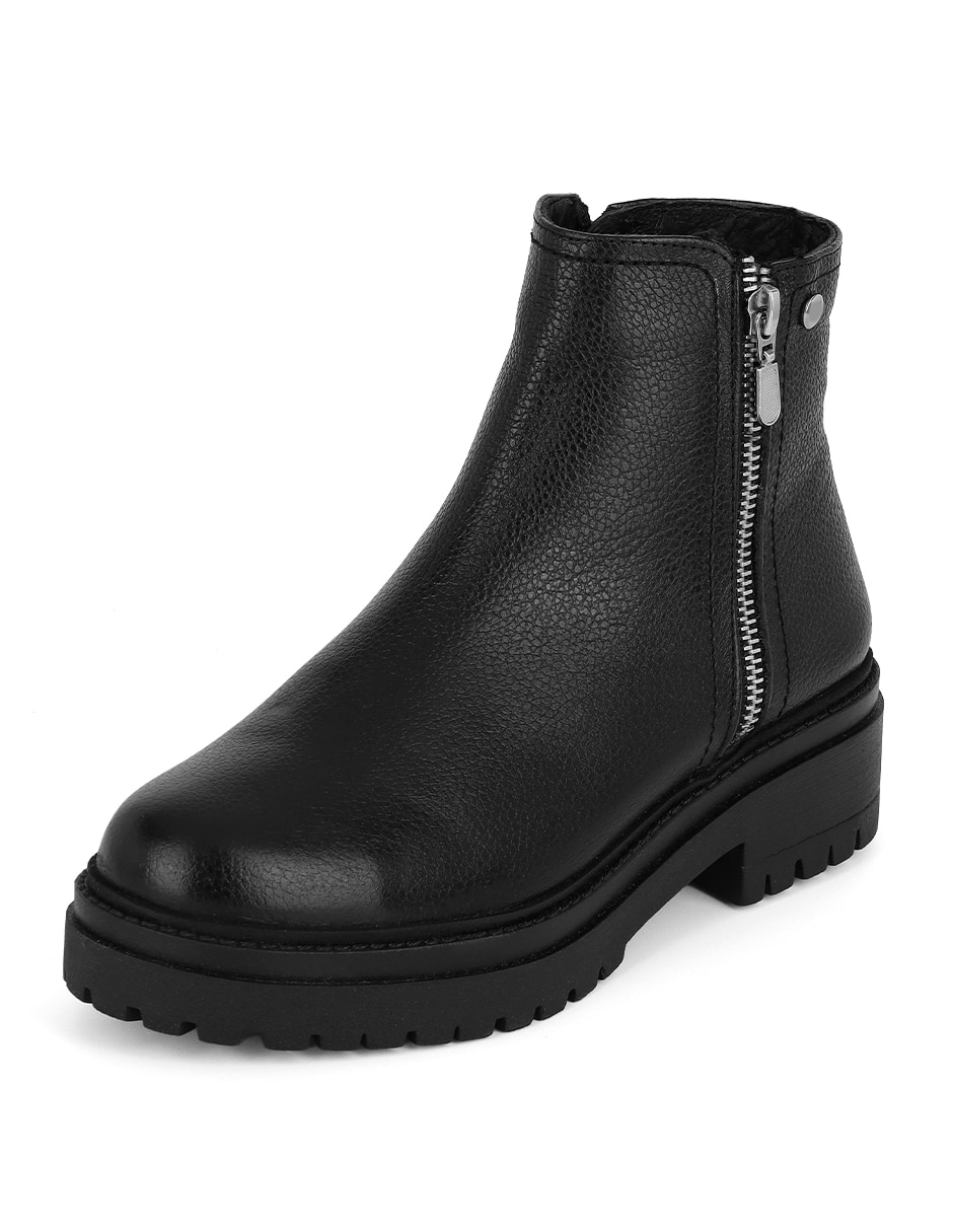 Bota cowboy al tobillo Rbcollection rbsoul de piel para mujer