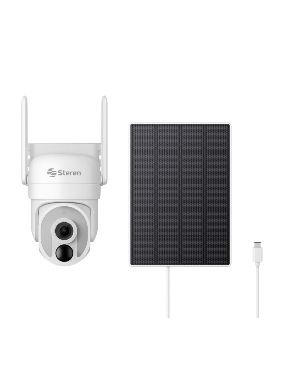 Cámara Wi-Fi de seguridad modelo CCTV-645 Inalámbrica 2K 80° con capacidad para grabar para exterior