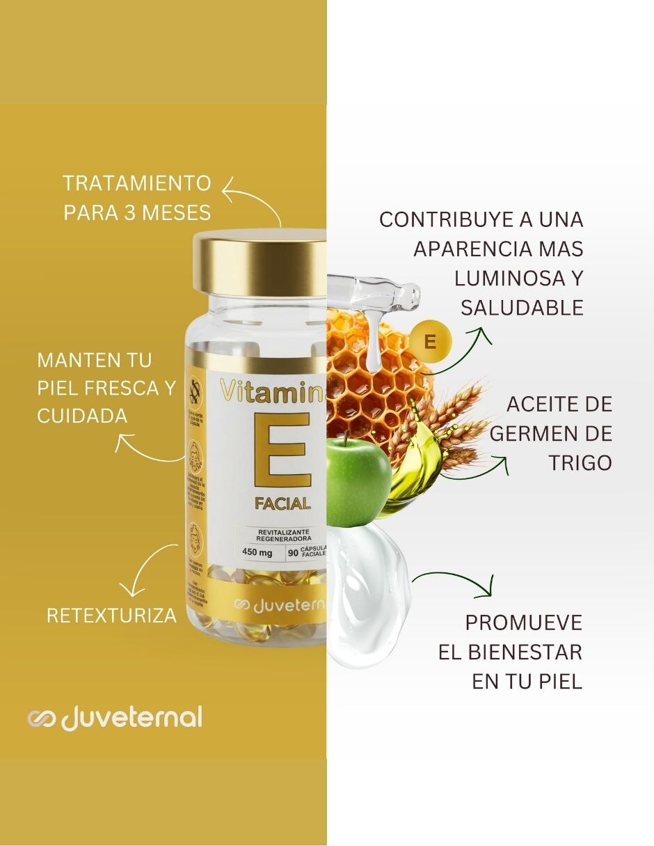 Kit de cápsulas faciales Juveternal para piel mixta