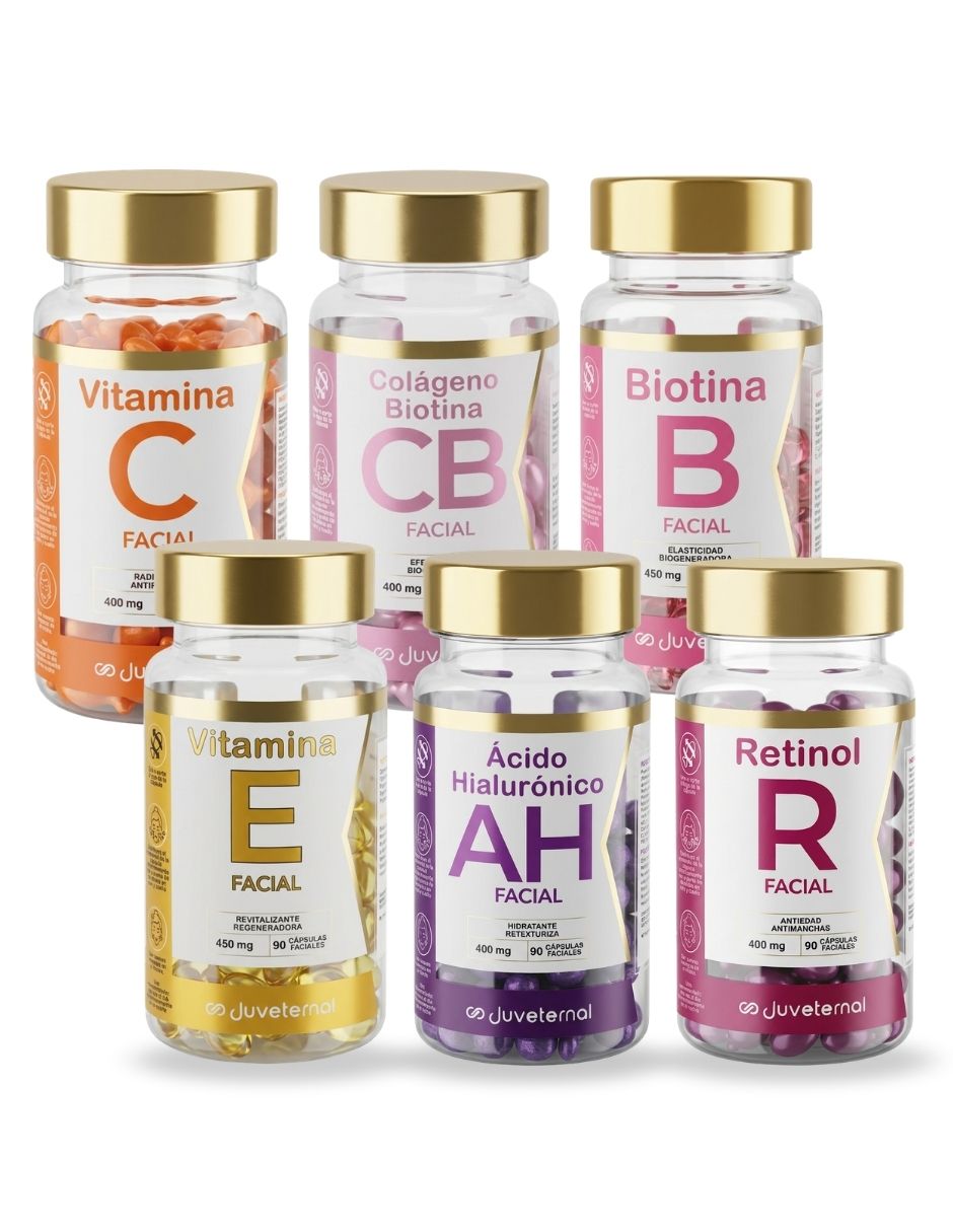 Kit de cápsulas faciales para piel mixta