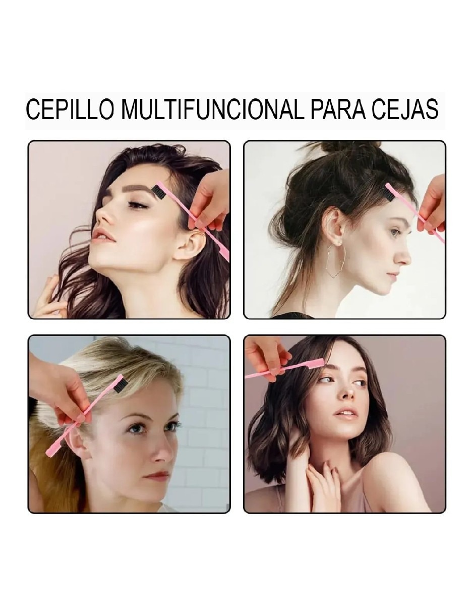 Cepillo para cabello de plástico 3
