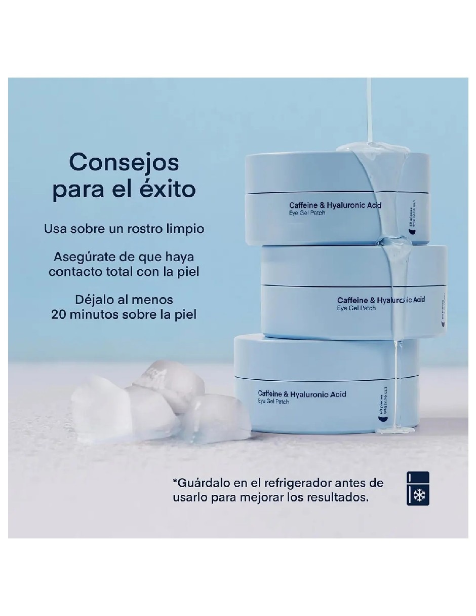 Parches para ojeras de hidrogel con colágeno genérica