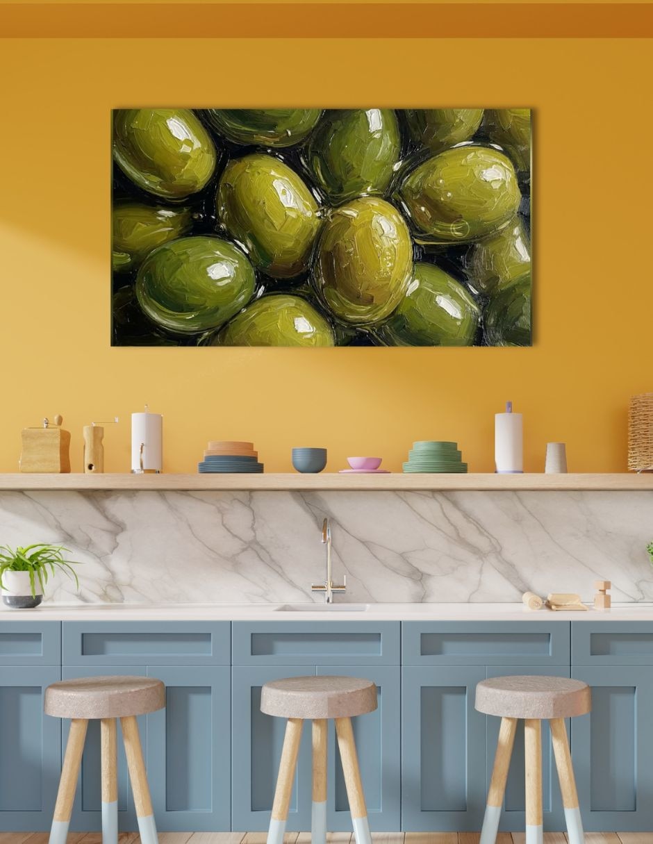 Cuadro decorativo Genérica Impresion Aceitunas