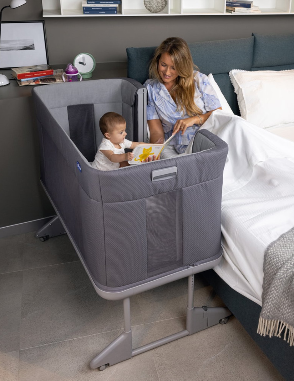 Cuna convertible Next2Me Forever Moongrey 5