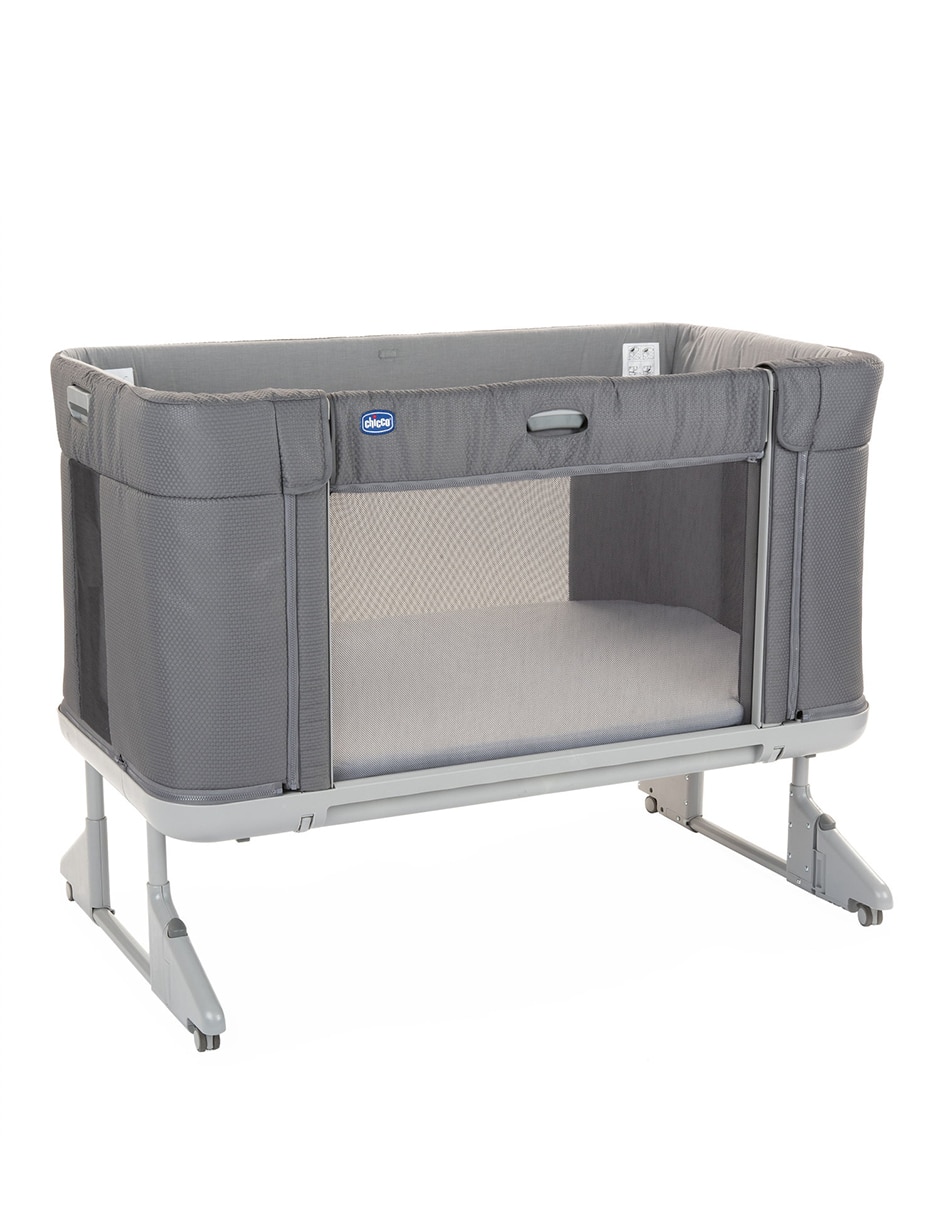 Cuna convertible Next2Me Forever Moongrey