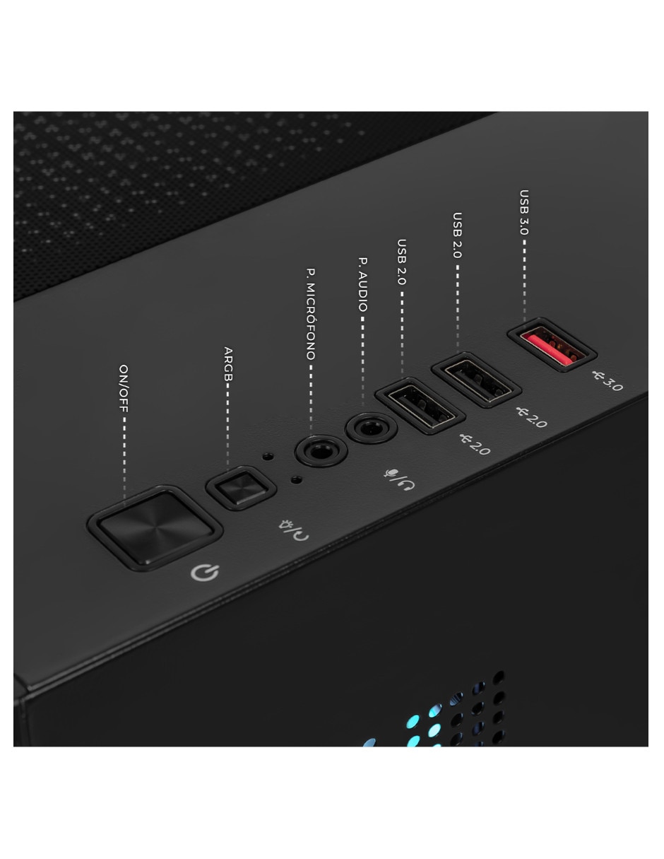 Computadora gamer XTAER732GB4060TIMBB 31.5 pulgadas Full HD AMD Ryzen 7 NVIDIA GeForce RTX 5060 Ti 16 GB RAM 1 TB SSD 7