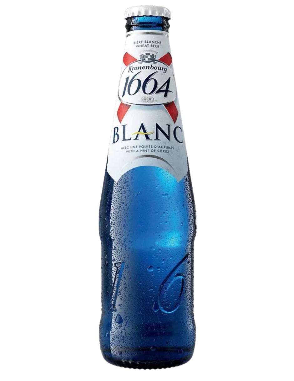 Cerveza clara Kronenbourg Cerveza Belgian Wheat Clara Amargo 330 ml