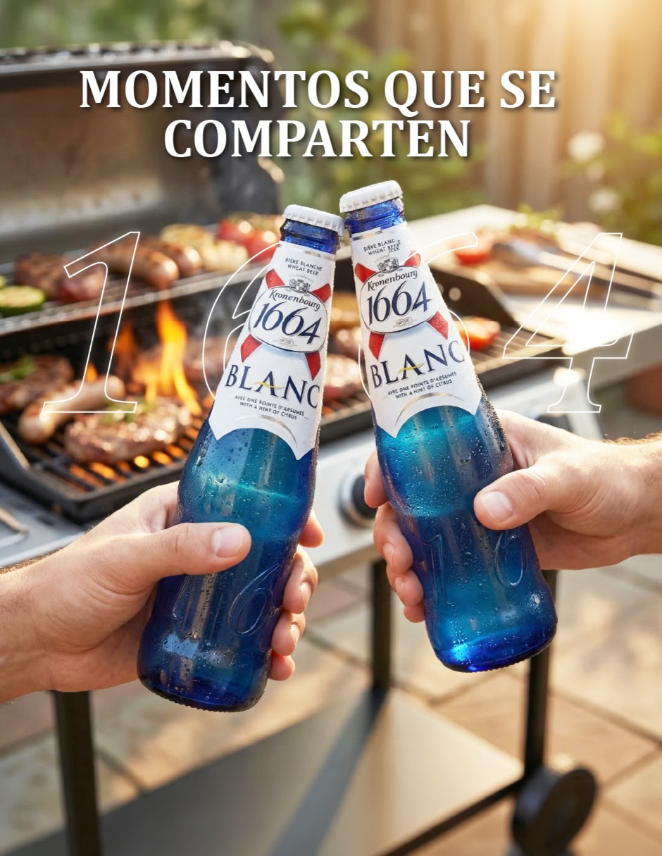 Cerveza clara Kronenbourg Cerveza Belgian Wheat Clara Amargo 330 ml