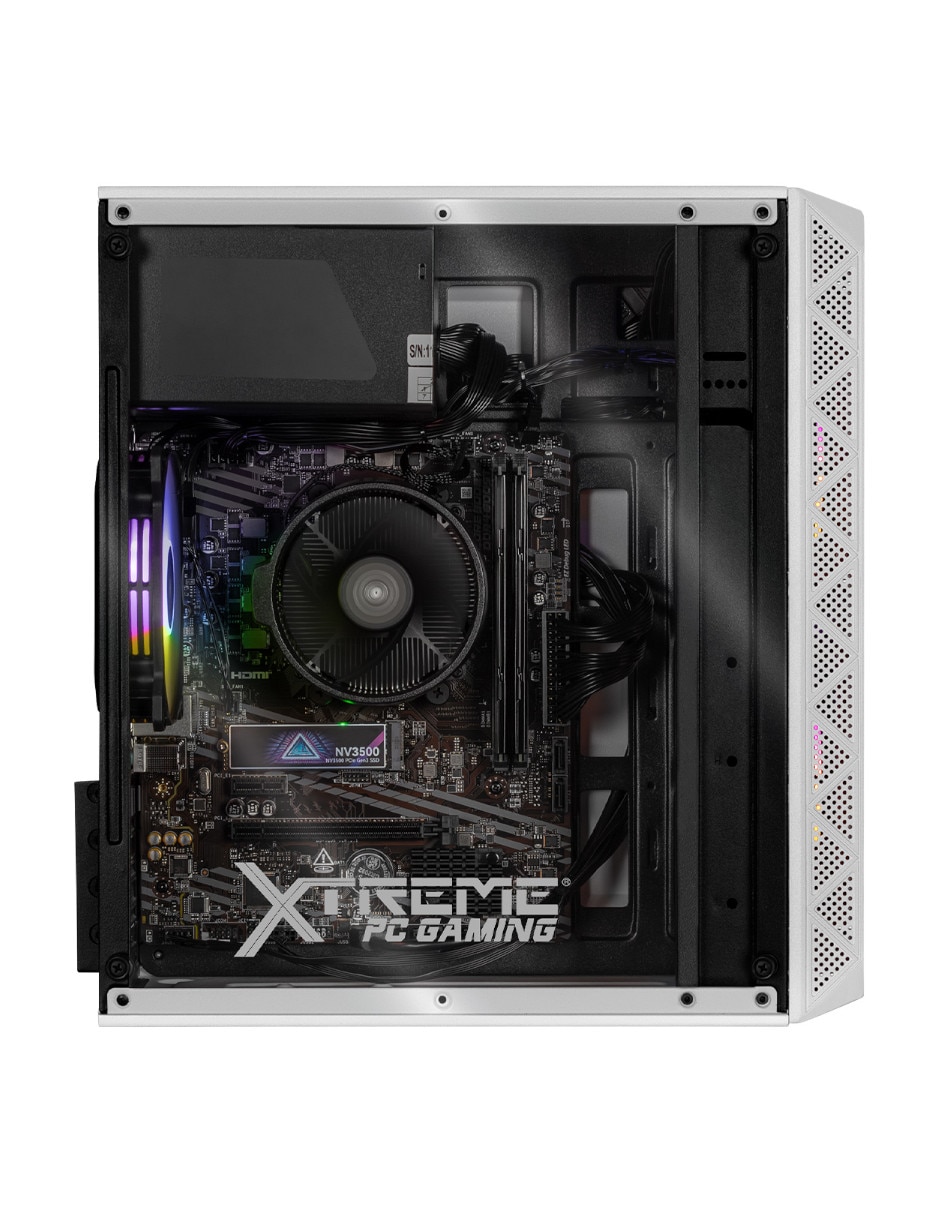 Computadora gamer Xtreme Pc Gaming XTACR732GBVEGA7MDPW 24 pulgadas Full HD AMD Ryzen 7 AMD Radeon Graphics 16 GB RAM 1 TB SSD