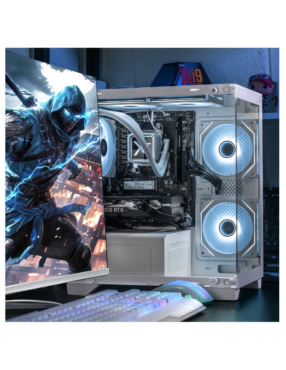Computadora gamer XTREME PC GAMING XTBRR732GB54060TPW AMD Ryzen 7 NVIDIA GeForce RTX 5060 16 GB RAM 1 TB SSD