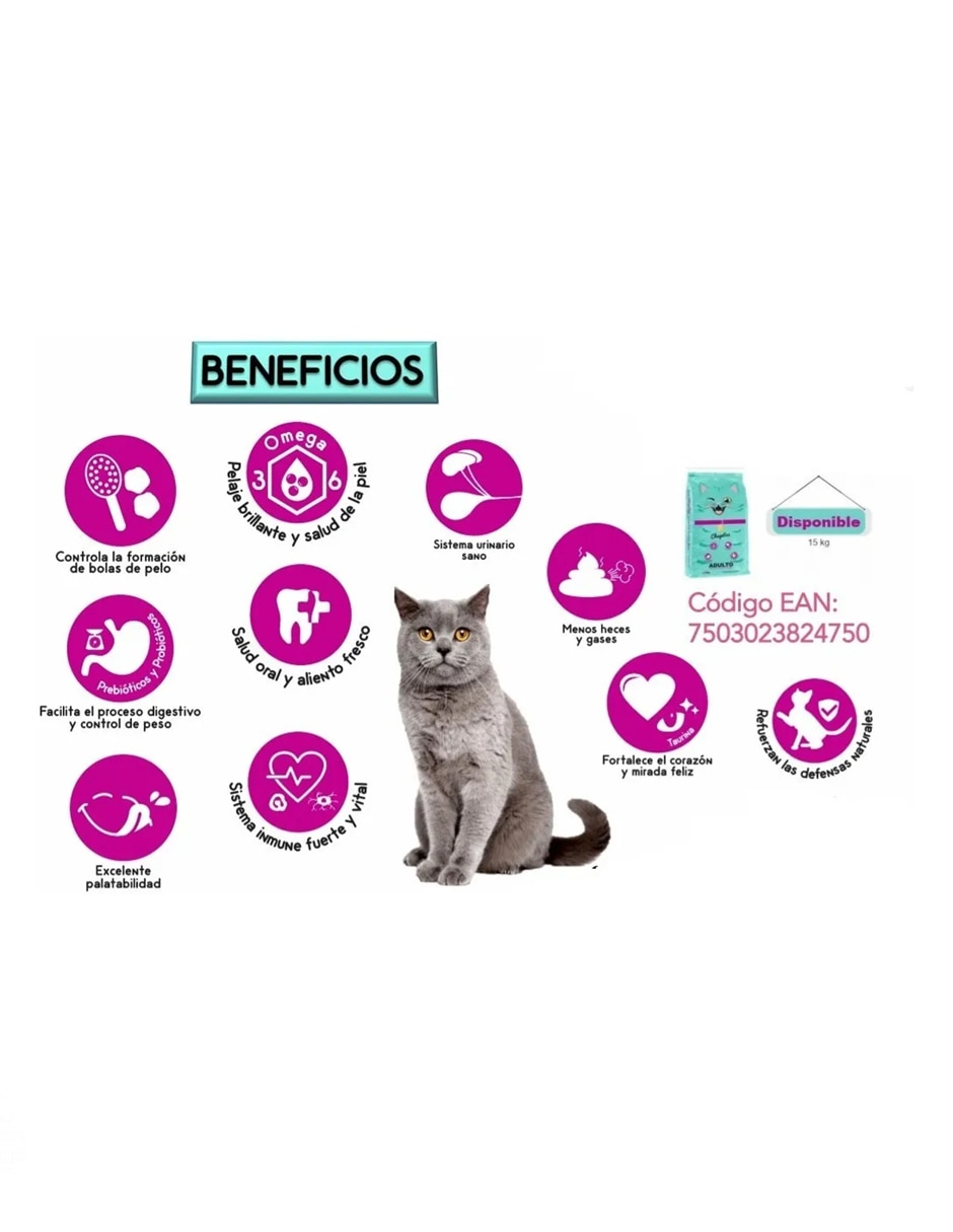 Croqueta Chapetes de carne para gato etapa Adulto