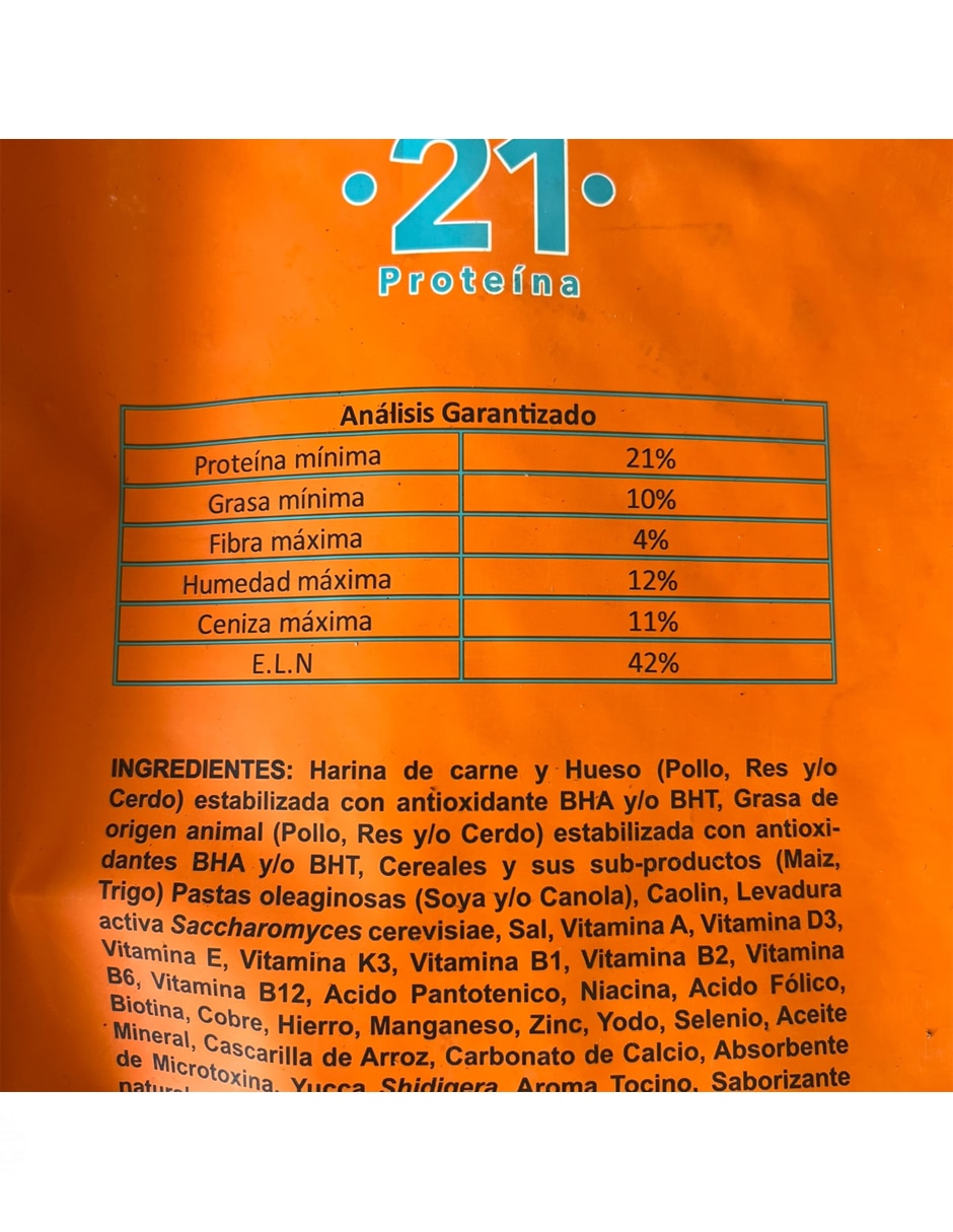 Croqueta Chapetes de carne para perro etapa adulto contenido 18 kg