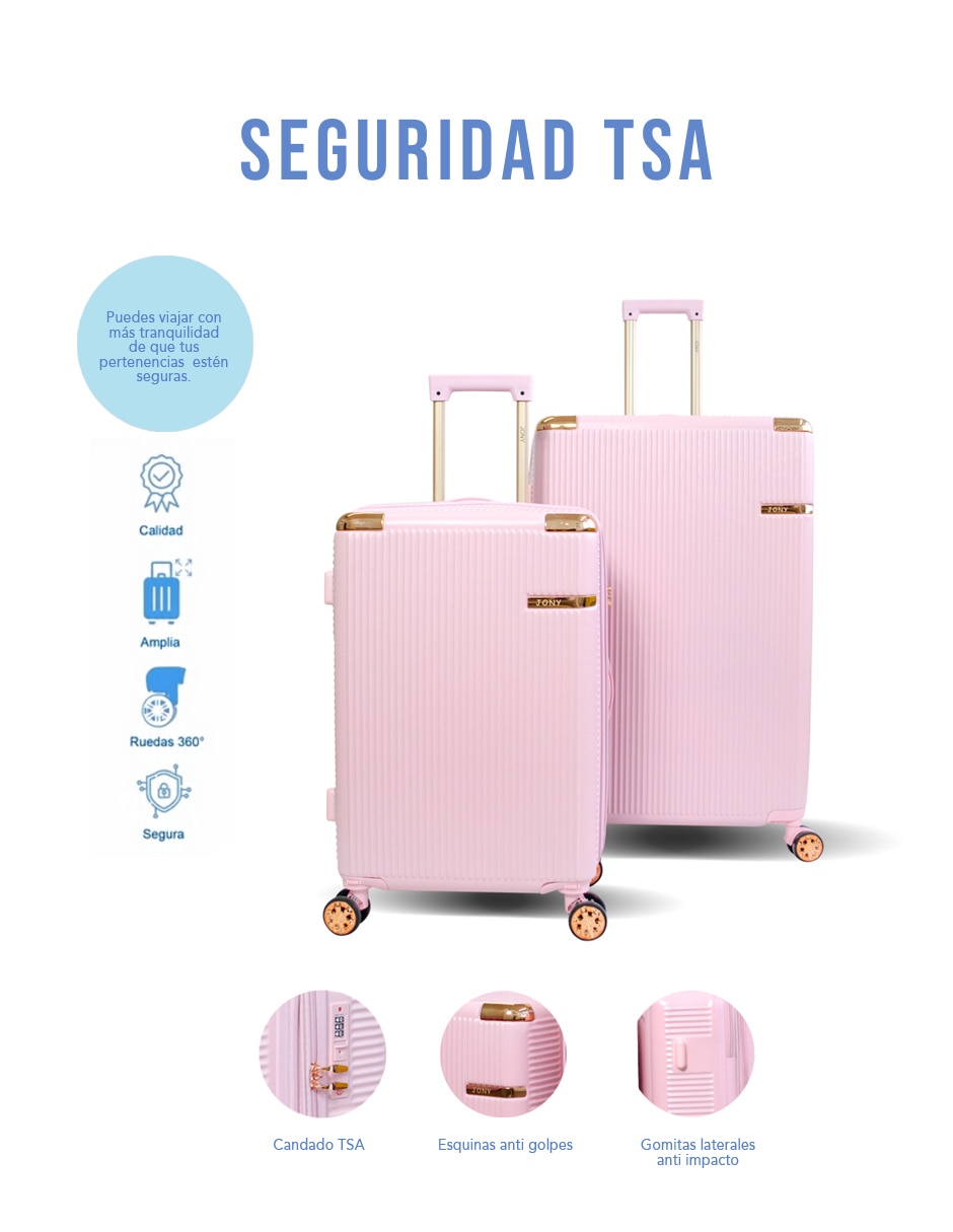 Set maletas de viaje Jony