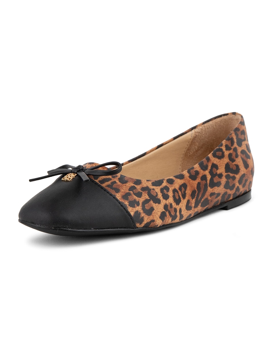 Balerina Hamilton Footwear Elisa Leopard para mujer