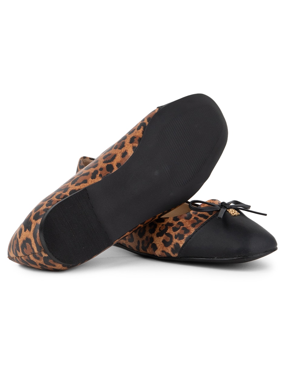 Balerina Hamilton Footwear Elisa Leopard para mujer