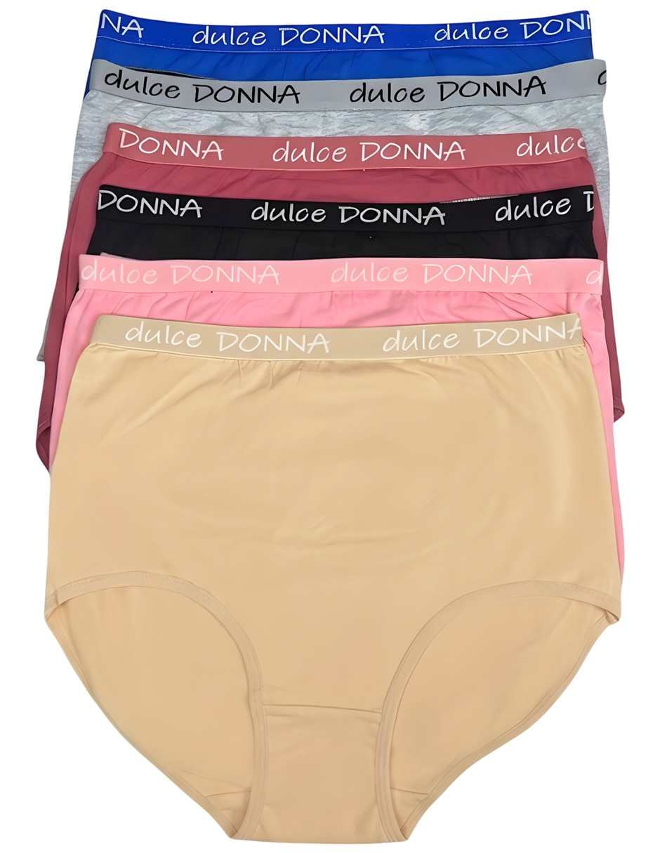 Panty de algodón y spandex para mujer 4