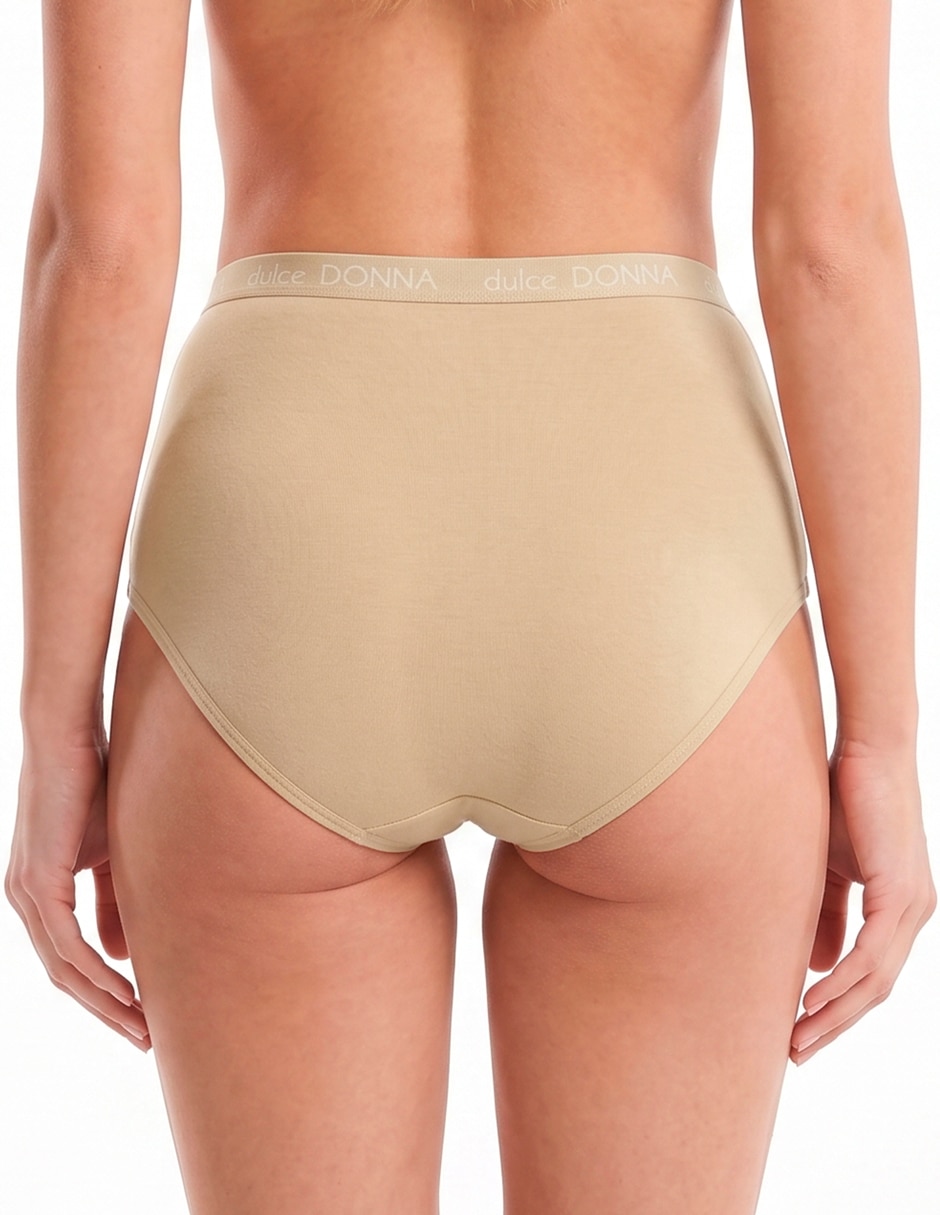 Panty de algodón y spandex para mujer 5