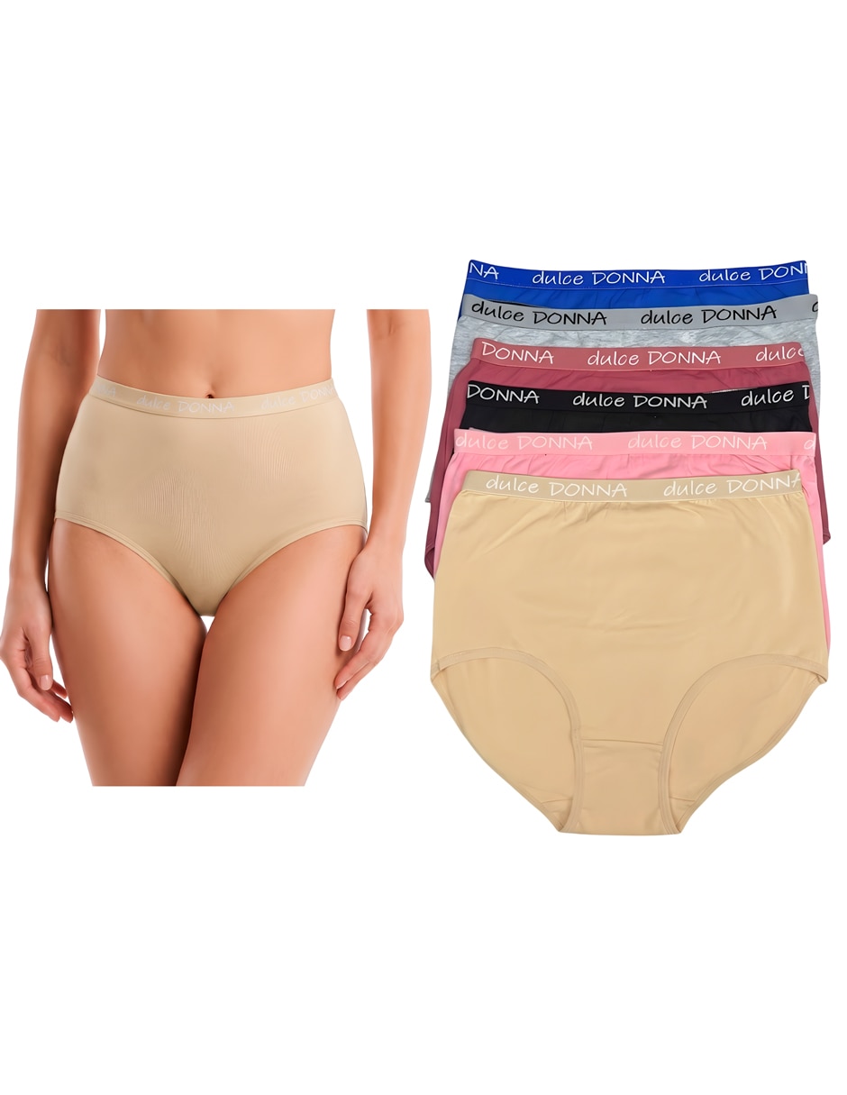 Panty de algodón y spandex para mujer Panty de algodón y spandex para mujer