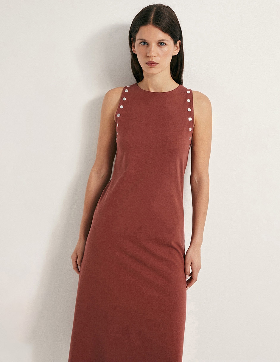Vestido crop casual para mujer