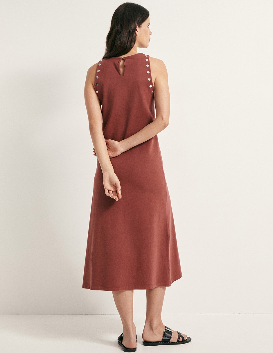 Vestido crop casual para mujer
