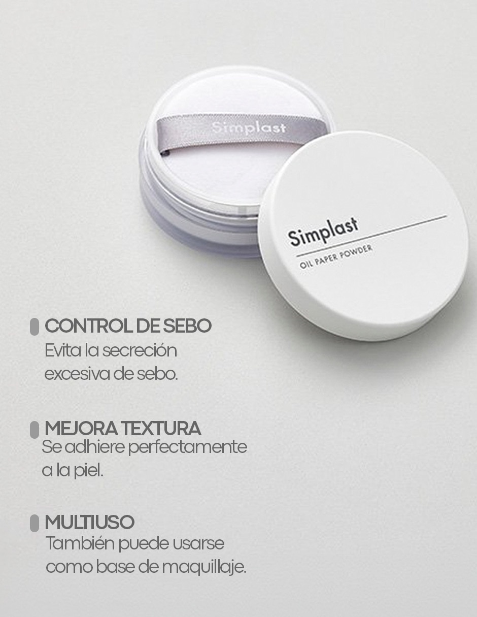 Polvos matificantes Simplast Tonymoly