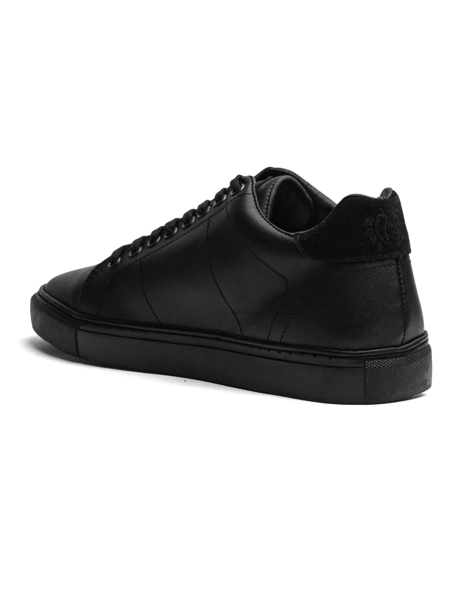 Tenis de piel Black Peppers para hombre