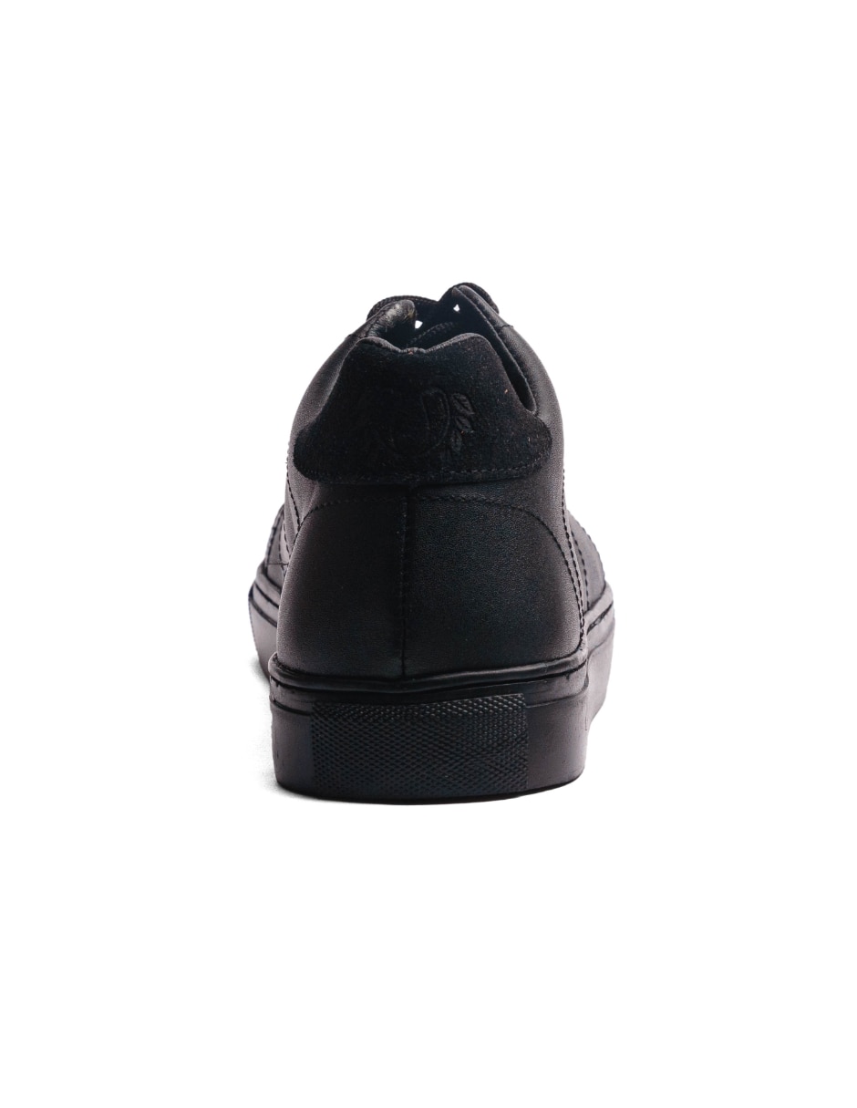 Tenis de piel Black Peppers para hombre