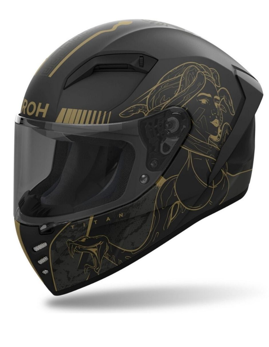 Casco Cerrado para Motocicleta deportiva AIROH para hombre