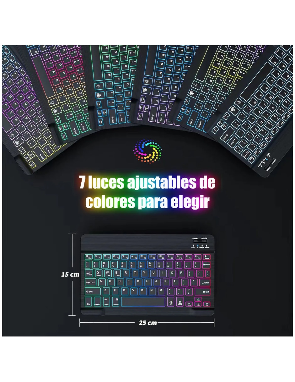 Mouse y teclado GENÉRICA Teclado y mouse RGB