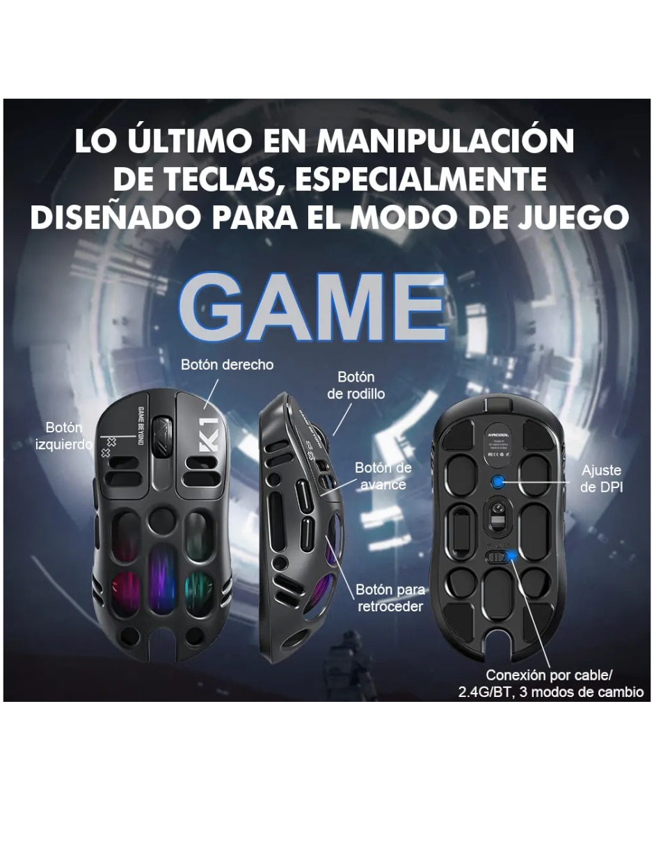 Mouse gamer Mouse BT 2