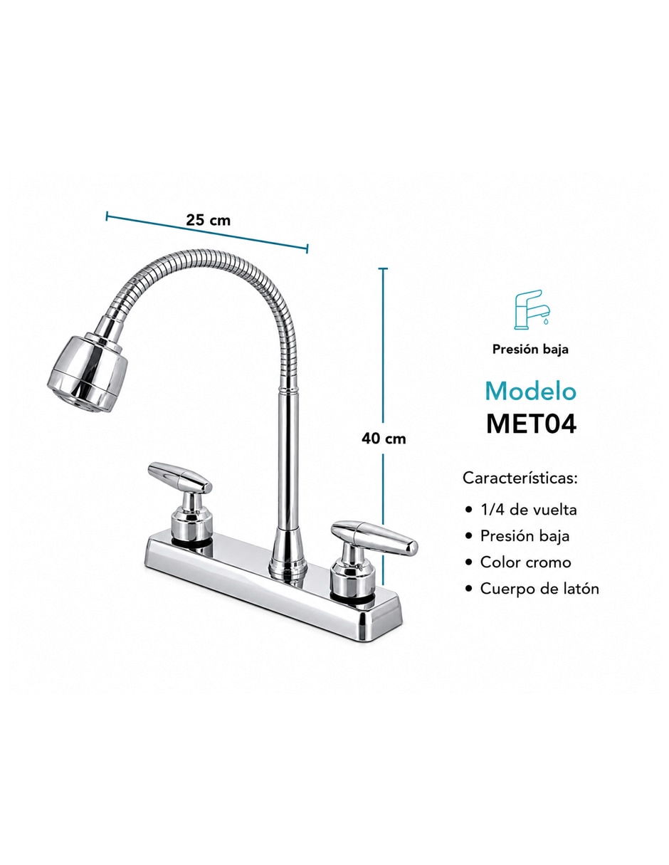 Llave mezcladora para cocina Mezcladoras 2