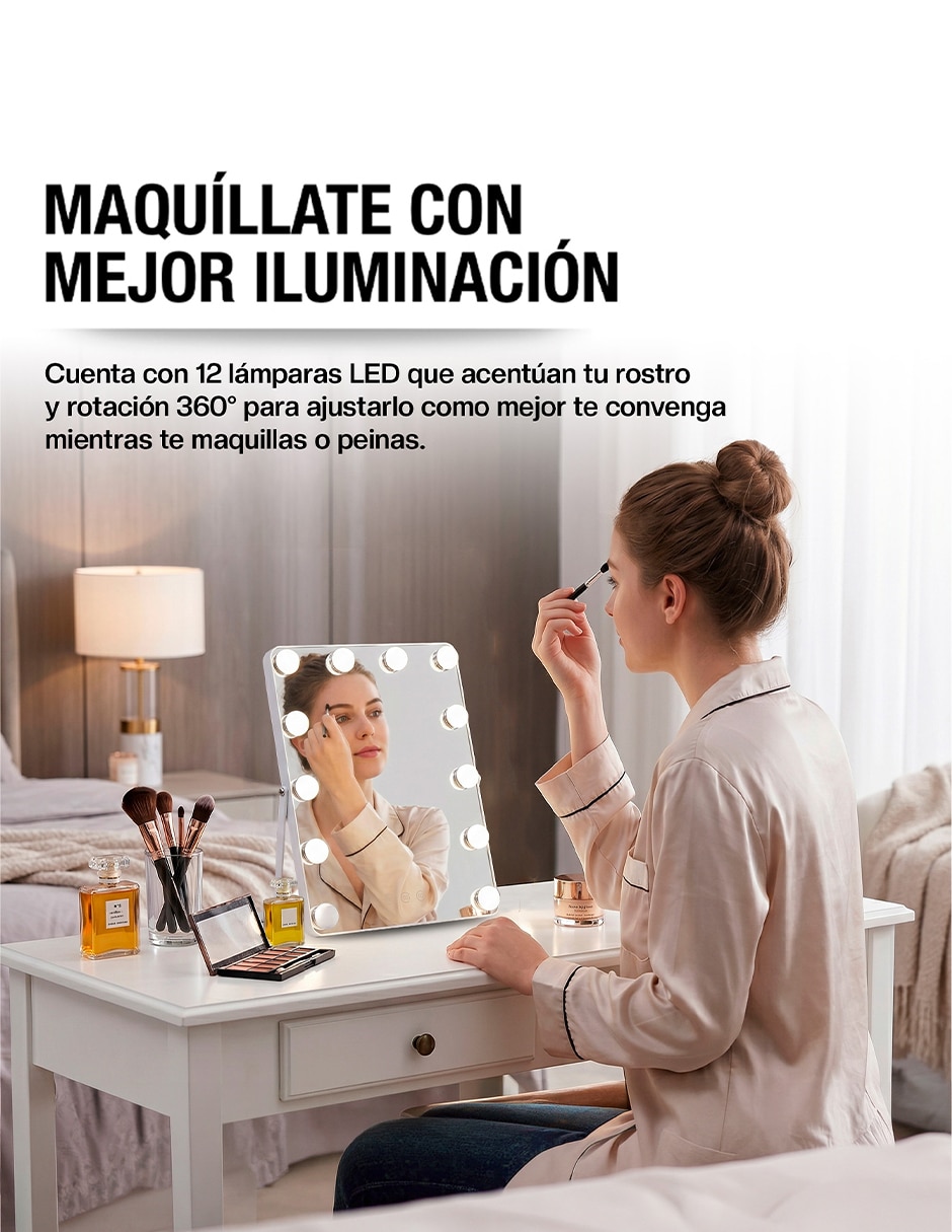 Espejo con luz 5