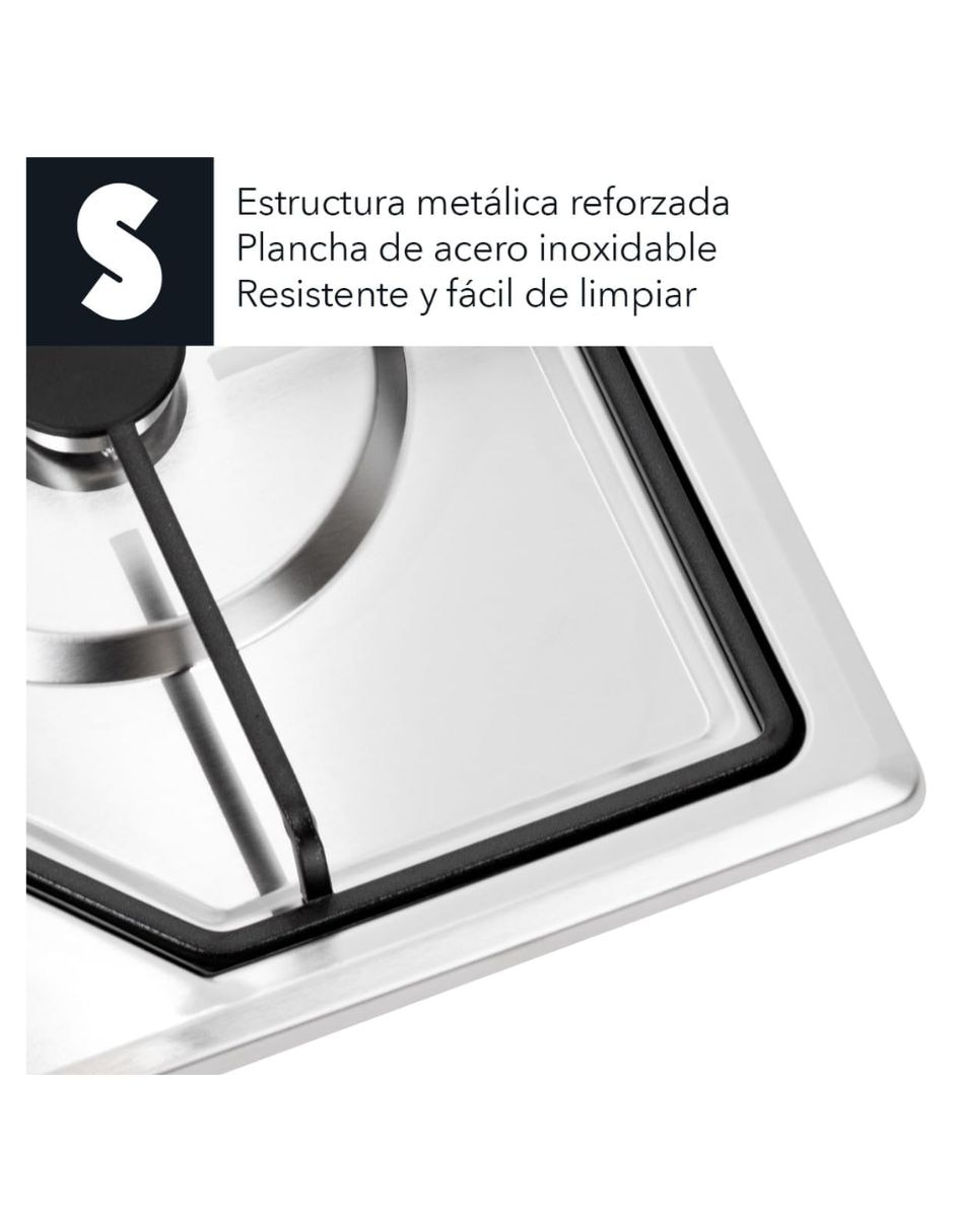 Parrilla a gas LP empotrable Signa