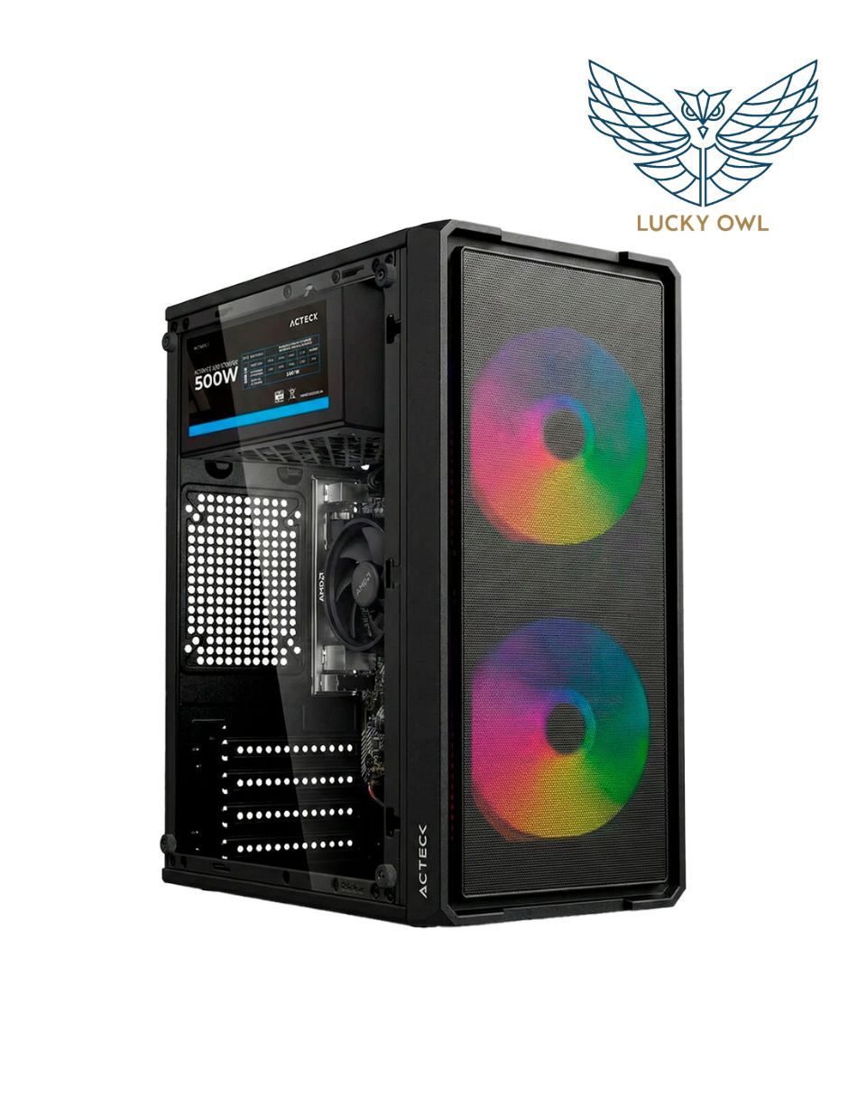 Computadora de escritorio Lucky Owl PC-041 AMD Ryzen 7 32 GB RAM 1 TB SSD