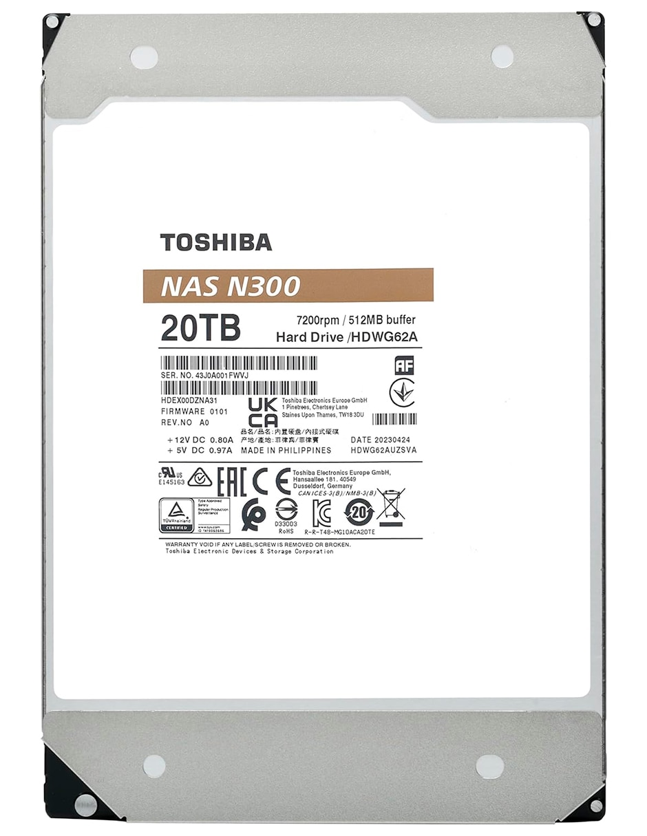 Disco duro interno de 20 TB 3