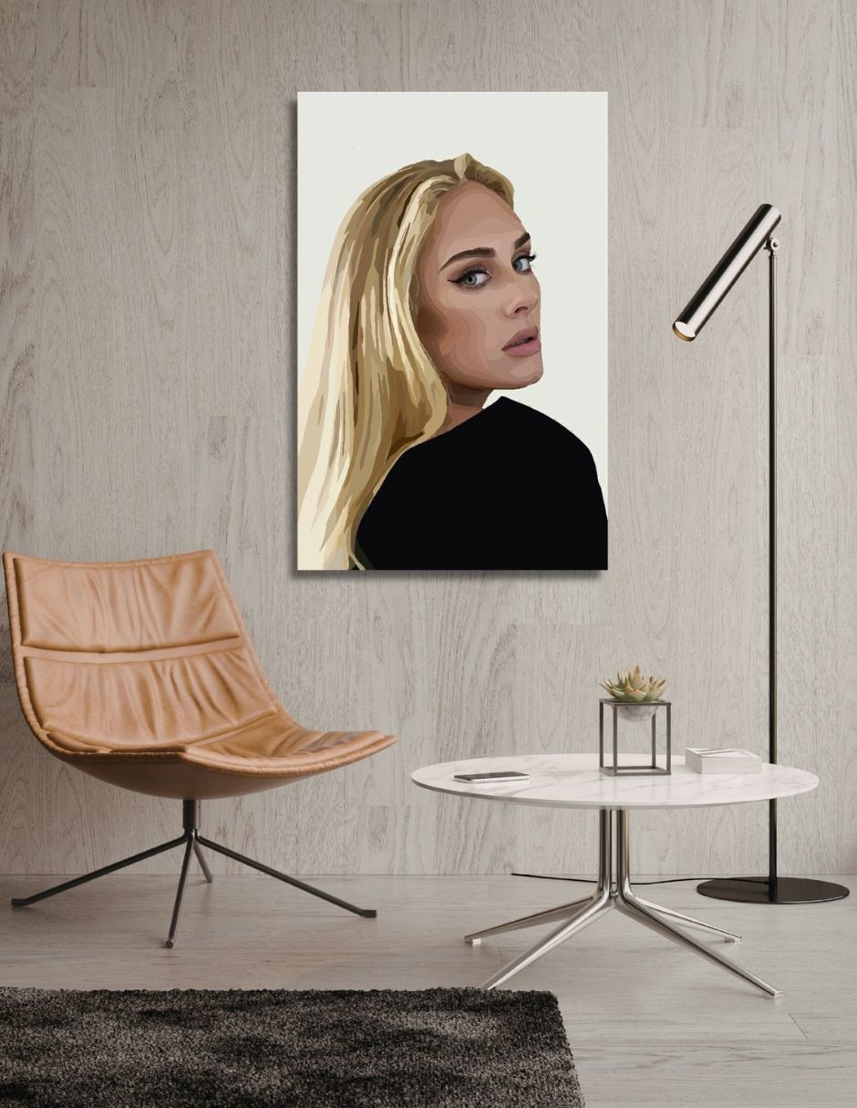 Cuadro decorativo Impresion Adele 10