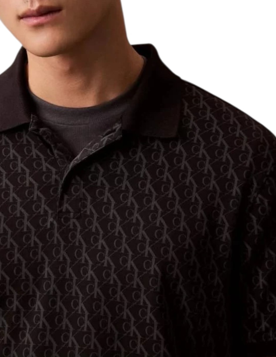 Playera Calvin Klein cuello polo para hombre