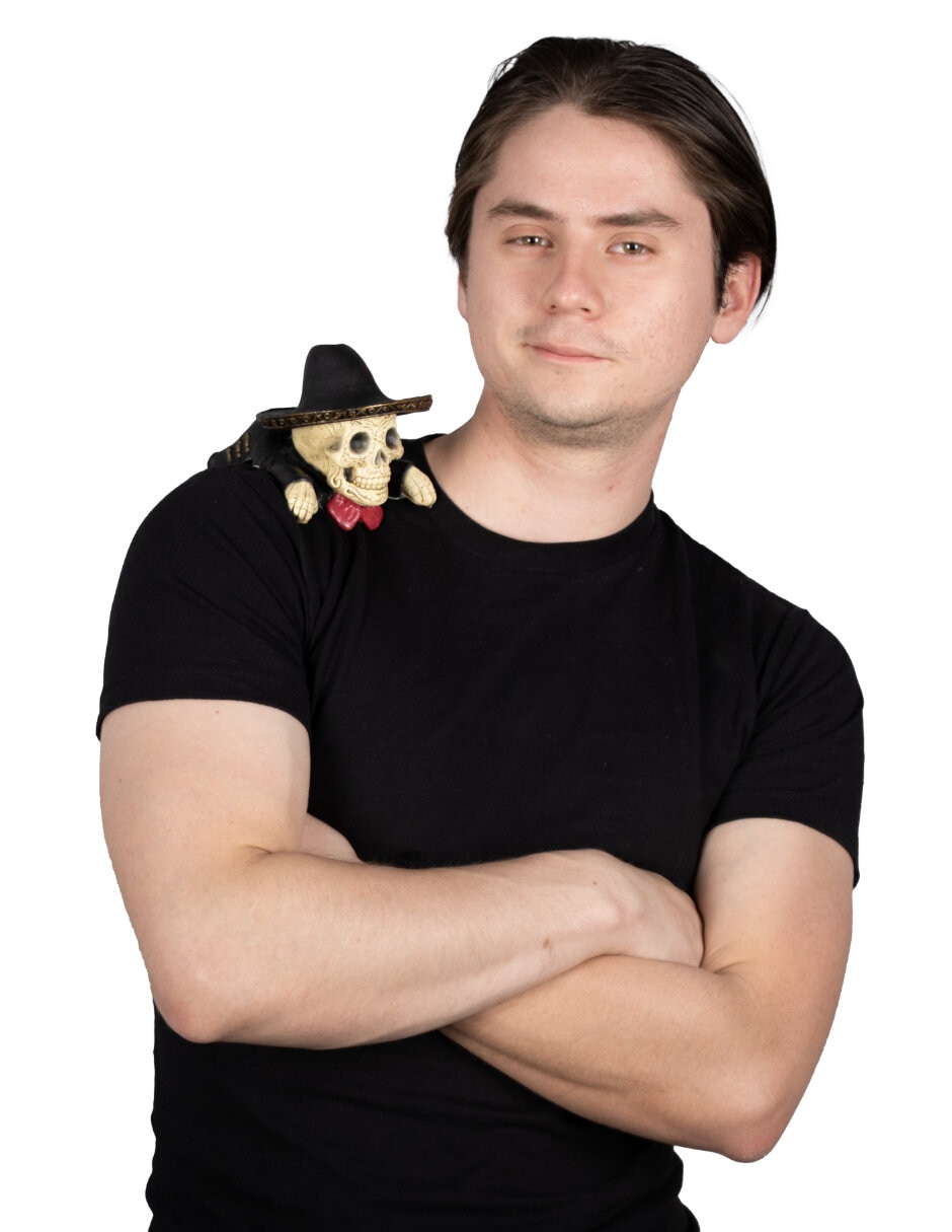 Shoulder buddy para disfraz de Shoulder Buddy Catrin Charro Mundial Rev